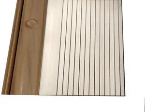 Inswing Threshold 5 5/8 in x 72 in w/Composite Cap and Base - Mill Finish Inswing Threshold 5 5/8 in x 72 in w/Composite Cap and Base - Mill Finish