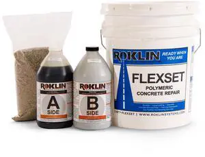 FlexSet Rapid Concrete Repair (Gray, 5 Gallon Kit) FlexSet Rapid Concrete Repair (Gray, 5 Gallon Kit)