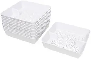 12 Pcs FS-PB ABS Plastic Floor Sink Drain Strainer Drop-in Basket, Catch Food Particles for Restaurants/Bar/Buffet, Fits in 8-1/2" Floor Sink Holes 12 Pcs FS-PB ABS Plastic Floor Sink Drain Strainer Drop-in Basket, Catch Food Particles for Restaurants/Bar/Buffet, Fits in 8-1/2" Floor Sink Holes