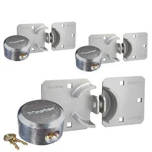 Hasp/Hidden Shackle Keyed Alike Padlocks w/ 6 Keys, 770-6271KA-3 Hasp/Hidden Shackle Keyed Alike Padlocks w/ 6 Keys, 770-6271KA-3
