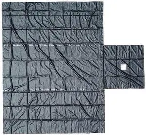16' x 24' Flatbed Truck 18 Oz Steel Tarp with 4 FT Drop & Flap - Black Heavy Duty Vinyl Waterproof Tarp for Trailers to Protect Cargo from Wind, Rain, Snow and Sun 16' x 24' Flatbed Truck 18 Oz Steel Tarp with 4 FT Drop & Flap - Black Heavy Duty Vinyl Waterproof Tarp for Trailers to Protect Cargo from Wind, Rain, Snow and Sun