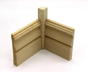 3/4" x 3/4" x 6" Poplar (Paint Grade) Hardwood Simple Inside Corner Base Block, Trim Molding (64) 3/4" x 3/4" x 6" Poplar (Paint Grade) Hardwood Simple Inside Corner Base Block, Trim Molding (64)