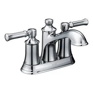 Dartmoor Chrome Traditional Two Handle Centerset Bathroom Sink Faucet, 6802 Dartmoor Chrome Traditional Two Handle Centerset Bathroom Sink Faucet, 6802