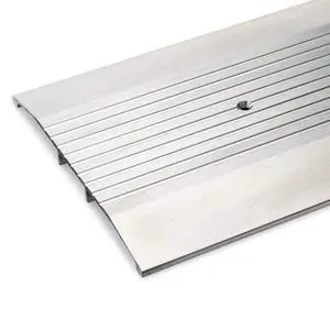Randall 7inches Wide x 1/2inches Heavy Duty Corrugated Aluminum Threshold Made in USA (4 FT (48 3/4Long) Randall 7inches Wide x 1/2inches Heavy Duty Corrugated Aluminum Threshold Made in USA (4 FT (48 3/4Long)