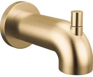 DRP73371CZ Trinsic 6-1/8" Diverter Wall Mounted Tub Spout Champagne Bronze DRP73371CZ Trinsic 6-1/8" Diverter Wall Mounted Tub Spout Champagne Bronze