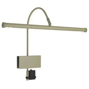 19" LED Grand Piano Light in Antique Brass with Dimmer Clip 19" LED Grand Piano Light in Antique Brass with Dimmer Clip