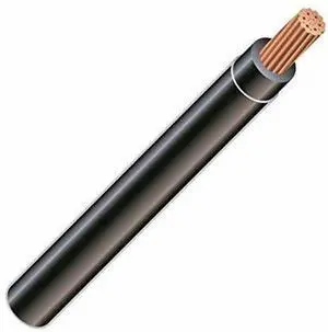 3 AWG 19-Stranded THHN Black Copper Building Wire (75ft cut) 3 AWG 19-Stranded THHN Black Copper Building Wire (75ft cut)