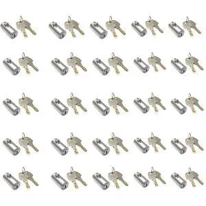 High Security Dimple Key Style Vending Machine Lock for T Handle - Item#9501 Keyed Alike (25) High Security Dimple Key Style Vending Machine Lock for T Handle - Item#9501 Keyed Alike (25)