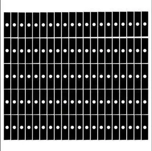 100 Pack Edger Blades for Husqvarna Edger, 8x2-1 Inch Center Hole, Fits 578392802 100 Pack Edger Blades for Husqvarna Edger, 8x2-1 Inch Center Hole, Fits 578392802