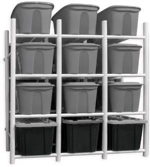 Bin Warehouse Rack - 12 Totes Bin Warehouse Rack - 12 Totes