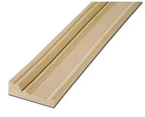 #RB3: Flexible Casing Molding: 1-1/16" Thick x 3.5" Wide x 12 feet Long - for Gentle Arches, Curved Walls and Straight Runs (NOT for Half-Round Shaped Arches) #RB3: Flexible Casing Molding: 1-1/16" Thick x 3.5" Wide x 12 feet Long - for Gentle Arches, Curved Walls and Straight Runs (NOT for Half-Round Shaped Arches)