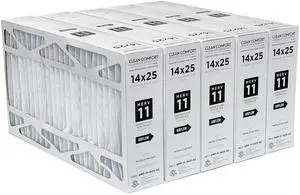 AMP-11-1425-45-14" x 25" x 4.5" Media Air Filter, MERV 11 (5-Pack) AMP-11-1425-45-14" x 25" x 4.5" Media Air Filter, MERV 11 (5-Pack)