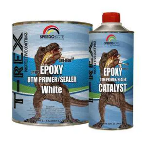 Epoxy Fast Dry 2.1 low voc DTM Primer & Sealer White Gallon Kit Epoxy Fast Dry 2.1 low voc DTM Primer & Sealer White Gallon Kit