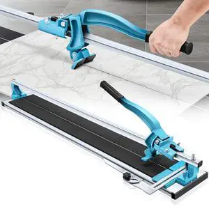 39 Inch Manual Tile Cutter, Porcelain Ceramic Cutter with Anti-Skid Feet and Adjustable Angle, Cuts Porcelain Ceramic Floor, Flooring Tile Cutting Machine for Home Industrial 39 Inch Manual Tile Cutter, Porcelain Ceramic Cutter with Anti-Skid Feet and Adjustable Angle, Cuts Porcelain Ceramic Floor, Flooring Tile Cutting Machine for Home Industrial