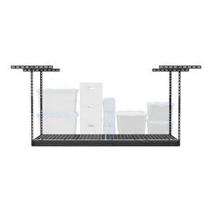 MonsterRAX - 2x6 Overhead Storage Rack (Hammertone, 18"-33" Ceiling Drop Down) MonsterRAX - 2x6 Overhead Storage Rack (Hammertone, 18"-33" Ceiling Drop Down)