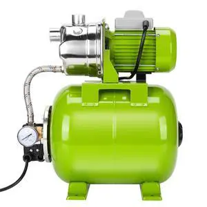 1.6HP Shallow Well Pump with Pressure Tank, 115V, Stainless Steel Irrigation, Automatic Water Booster Jet Pump for Home, Garden, and Lawn Use Reliable Water Supply Solution 1.6HP Shallow Well Pump with Pressure Tank, 115V, Stainless Steel Irrigation, Automatic Water Booster Jet Pump for Home, Garden, and Lawn Use Reliable Water Supply Solution