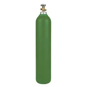 80 cu ft Steel Oxygen Cylinder - CGA540 Valve - DOT Approved 80 cu ft Steel Oxygen Cylinder - CGA540 Valve - DOT Approved