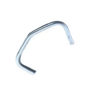 Chain Link Fence Hog Rings - 12.5 Gauge Galvanized Steel - 1" W x 1/2" L - Hot Dipped Galvanized (2000) Chain Link Fence Hog Rings - 12.5 Gauge Galvanized Steel - 1" W x 1/2" L - Hot Dipped Galvanized (2000)