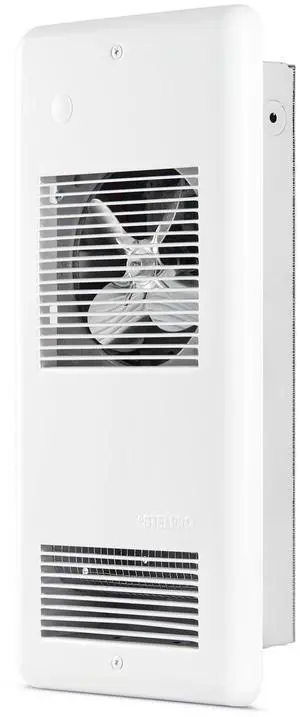 Pulsair Electric Wall Fan Heater 2000W or 1500W / 240V (1000W or 750W / 208V) Ultra-Quiet Nichrome Element Heater Heats Quickly No Built-In Thermostat - (ARWF2002W) White Pulsair Electric Wall Fan Heater 2000W or 1500W / 240V (1000W or 750W / 208V) Ultra-Quiet Nichrome Element Heater Heats Quickly No Built-In Thermostat - (ARWF2002W) White