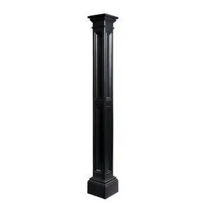 Liberty Heavy Duty Outdoor Lamp Post - Easy Install for Porch & Patio Lights, Weather & Fade Resistant, Shock Resistant, Decorative Sleeve ONLY, Black Liberty Heavy Duty Outdoor Lamp Post - Easy Install for Porch & Patio Lights, Weather & Fade Resistant, Shock Resistant, Decorative Sleeve ONLY, Black