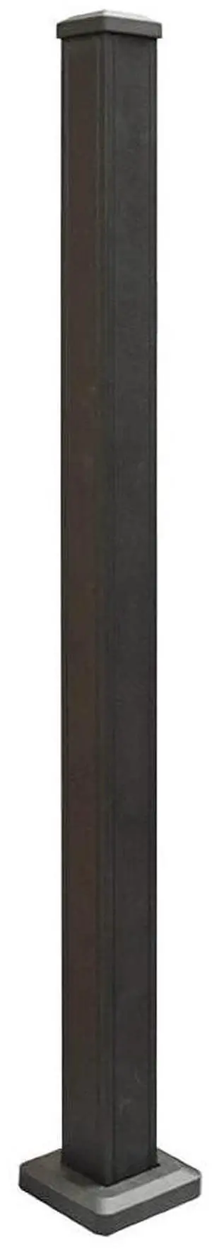 Aluminum Railing Post Kit Aluminum Post Kit for Arlington, Georgetown, and Cornell Railing Kits, Made with Durable Black Textured Powder-Coat Finish (3 in. x 3 in. x 45 in.) Aluminum Railing Post Kit Aluminum Post Kit for Arlington, Georgetown, and Cornell Railing Kits, Made with Durable Black Textured Powder-Coat Finish (3 in. x 3 in. x 45 in.)