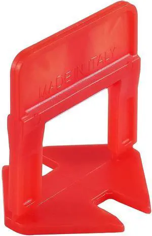 1/8" Red Clip Tile Leveling System - 2000 Pcs Clips 1/8" Red Clip Tile Leveling System - 2000 Pcs Clips
