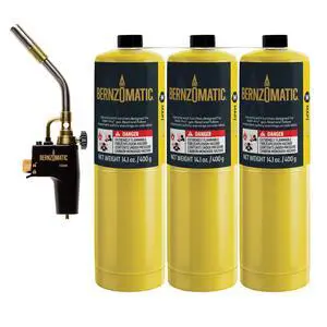 Trigger Start Torch (TS 8000 Torch + 3 Propane Gas Cylinders) (3 Map Pro + 1 TS 8000) Trigger Start Torch (TS 8000 Torch + 3 Propane Gas Cylinders) (3 Map Pro + 1 TS 8000)