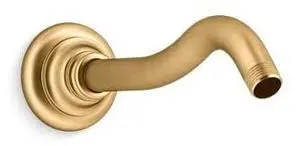 k-72775-2MB Artifacts Shower Arm and Flange, Vibrant Moderne Brushed Brass k-72775-2MB Artifacts Shower Arm and Flange, Vibrant Moderne Brushed Brass