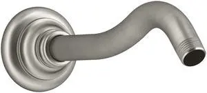 K-72775-BN Artifacts Showerarm and Flange, Vibrant Brushed Nickel K-72775-BN Artifacts Showerarm and Flange, Vibrant Brushed Nickel