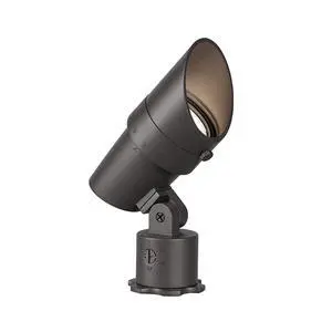 WAC Landscape Lighting, LED 120V Line Voltage Medium Size Accent Light with Adjustable Beam Angle and Integral Brightness Control 3000K Warm White Built-in LED in Bronze WAC Landscape Lighting, LED 120V Line Voltage Medium Size Accent Light with Adjustable Beam Angle and Integral Brightness Control 3000K Warm White Built-in LED in Bronze
