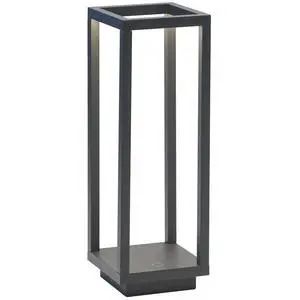 Home Pro Lamp, Rechargeable Cordless Table Lamp with Touch Controls, Suitable for Indoor and Outdoor, Dimmer, 3000 K, Height 11.6 Inches, Dark Grey Color Home Pro Lamp, Rechargeable Cordless Table Lamp with Touch Controls, Suitable for Indoor and Outdoor, Dimmer, 3000 K, Height 11.6 Inches, Dark Grey Color