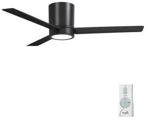 Roto Flush 52" Hugger LED Ceiling Fan F644L-CL - Coal Roto Flush 52" Hugger LED Ceiling Fan F644L-CL - Coal