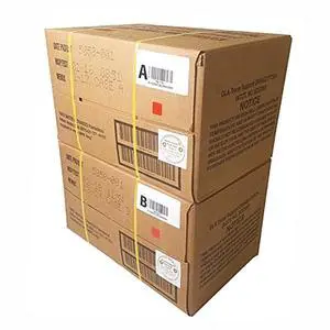 MRE Meals Ready to Eat A and B bundle cases 2025, 2026 inspection. Genuine Military US surplus emergency food bulk supply full box with heater MRE Meals Ready to Eat A and B bundle cases 2025, 2026 inspection. Genuine Military US surplus emergency food bulk supply full box with heater
