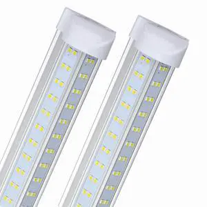 T8 LED Light Tube, 4FT 60W, 6500Lm, 6500K Cool White Clear Cover, 4FT Tube Light,Linkable Integrated Fixture,T8 LED Shop Light for Garage,Warehouse,25PCS T8 LED Light Tube, 4FT 60W, 6500Lm, 6500K Cool White Clear Cover, 4FT Tube Light,Linkable Integrated Fixture,T8 LED Shop Light for Garage,Warehouse,25PCS