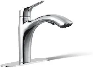 30468-CP Rival Single Handle Pull-Out Kitchen Sink Faucet, 1.5 GPM, High-Arch Swing Spout, Two-Function Sprayhead, Polished Chrome 30468-CP Rival Single Handle Pull-Out Kitchen Sink Faucet, 1.5 GPM, High-Arch Swing Spout, Two-Function Sprayhead, Polished Chrome