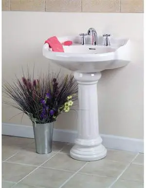 Victoria Pedestal Lavatory 8inches Widespread Victoria Pedestal Lavatory 8inches Widespread