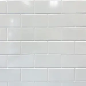 129 Subway PVC 2' x 8' Glue-up Backsplash Panels (Covers / 64 sq.ft), Gloss White, 4 Piece 129 Subway PVC 2' x 8' Glue-up Backsplash Panels (Covers / 64 sq.ft), Gloss White, 4 Piece