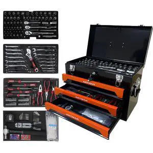 439PCS Tool Set, Mechanic Tool Set for Home, Tool Box Set 4-Tier Socket Wrench Ratchet Plier Nails, Home Tool Set Mechanics Kit with 3 Drawers Organizer for Adults Man Handyman, Orange 439PCS Tool Set, Mechanic Tool Set for Home, Tool Box Set 4-Tier Socket Wrench Ratchet Plier Nails, Home Tool Set Mechanics Kit with 3 Drawers Organizer for Adults Man Handyman, Orange