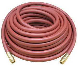 S601026-150 Low Pressure Air/Water Hose Assembly, 3/4" x 150', 250 Psi, 3/4" x 3/4 NPTF(M), 1.075 OD, PVC Nylon S601026-150 Low Pressure Air/Water Hose Assembly, 3/4" x 150', 250 Psi, 3/4" x 3/4 NPTF(M), 1.075 OD, PVC Nylon