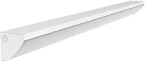 LED Stairwell & Corridor Light 4600 Lumen Max, Wattage & CCT Selectable, 4-Foot Wall Mount Lighting Fixture for Commercial & Residential Use, 120-277V, White LED Stairwell & Corridor Light 4600 Lumen Max, Wattage & CCT Selectable, 4-Foot Wall Mount Lighting Fixture for Commercial & Residential Use, 120-277V, White
