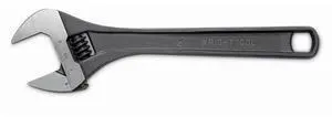 Adjustable Wrench Max Capacity 2 17/32" Black Industrial 24" Adjustable Wrench Max Capacity 2 17/32" Black Industrial 24"
