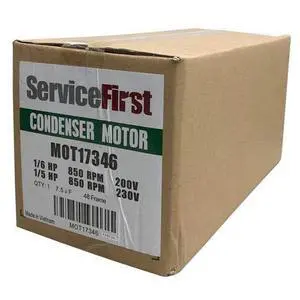 MOT17346 / MOT-17346 - OEM Motor: 1/5 HP, 200-230/60/1, 850 RPM MOT17346 / MOT-17346 - OEM Motor: 1/5 HP, 200-230/60/1, 850 RPM