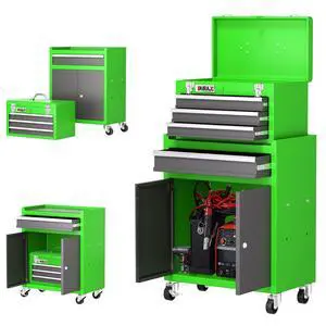 Tool Chest 4 Drawer,Large Rolling Tool Chest with Wheels,Detachable Top Tool Box,Metal Rolling Tool Box with Wheels for Garage Workshop,Green Tool Chest 4 Drawer,Large Rolling Tool Chest with Wheels,Detachable Top Tool Box,Metal Rolling Tool Box with Wheels for Garage Workshop,Green