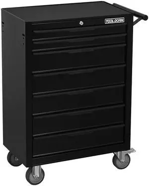 Tool Box Rolling Tool Cabinets, 24.2inch Rolling Toolbox with 7 Drawers, Metal Tool Chest with Wheels Tool Cart for Garage, Warehouse, Repair Shop, Workshop Tool Box Rolling Tool Cabinets, 24.2inch Rolling Toolbox with 7 Drawers, Metal Tool Chest with Wheels Tool Cart for Garage, Warehouse, Repair Shop, Workshop