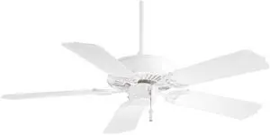 F572-WH Sundance 42" 5-Blade Ceiling Fan in White Finish with White All Weather Blades F572-WH Sundance 42" 5-Blade Ceiling Fan in White Finish with White All Weather Blades