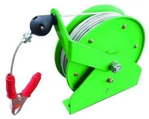 45UZ50, Cable Reel, Spring, Green, 100 ft. L 45UZ50, Cable Reel, Spring, Green, 100 ft. L