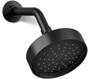 965-AK-BL Purist® Single-function showerhead, 2.5 gpm, Matte Black 965-AK-BL Purist® Single-function showerhead, 2.5 gpm, Matte Black
