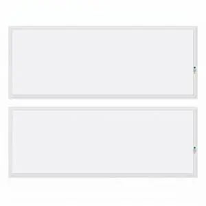 2X4 LED Flat Panel Light with Emergency Battery Backup, 50W 3000K/4000K/5000K, 0-10V Dimmable, 6250 Lumens, LED Drop Ceiling Lights, 100-277V, UL Listed(2 Pack) 2X4 LED Flat Panel Light with Emergency Battery Backup, 50W 3000K/4000K/5000K, 0-10V Dimmable, 6250 Lumens, LED Drop Ceiling Lights, 100-277V, UL Listed(2 Pack)