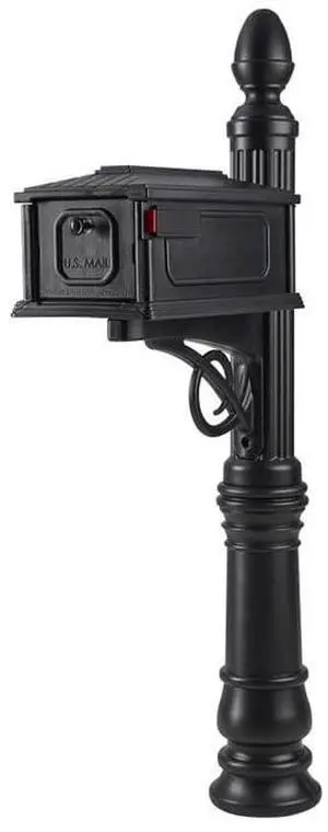 Stratford Plastic Mailbox and Post Combo Stratford Plastic Mailbox and Post Combo