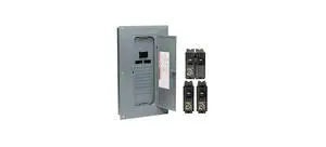 Square D HomeLine 100 amps 120/240 Volt 20 Space 40 Circuits Combination Mount Main Breaker Load Center Square D HomeLine 100 amps 120/240 Volt 20 Space 40 Circuits Combination Mount Main Breaker Load Center